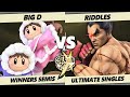 Goml x top 8  riddles kazuya vs big d ice climbers smash ultimate  ssbu