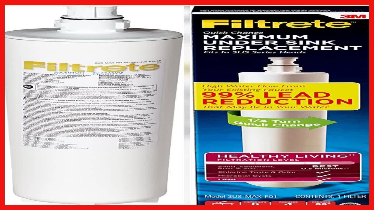 Great product Filtrete Maximum Under Sink Quick Change Water