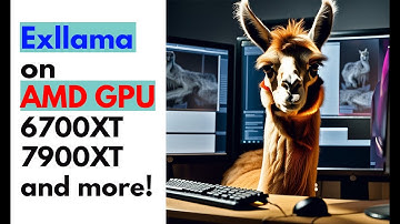 Exllama - AMD GPU LLM made easy on AMD 5000 6000 7000 series GPU #7900XTX #7900XT #6700xt #llama
