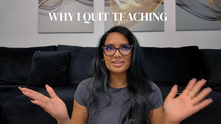 I QUIT my teaching job and here's what happened..