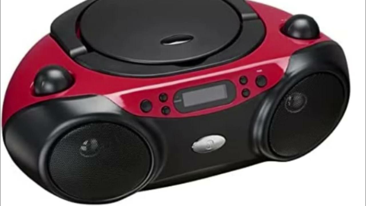 Onn CD Bluetooth boombox music cd player skipping sound effect part 4