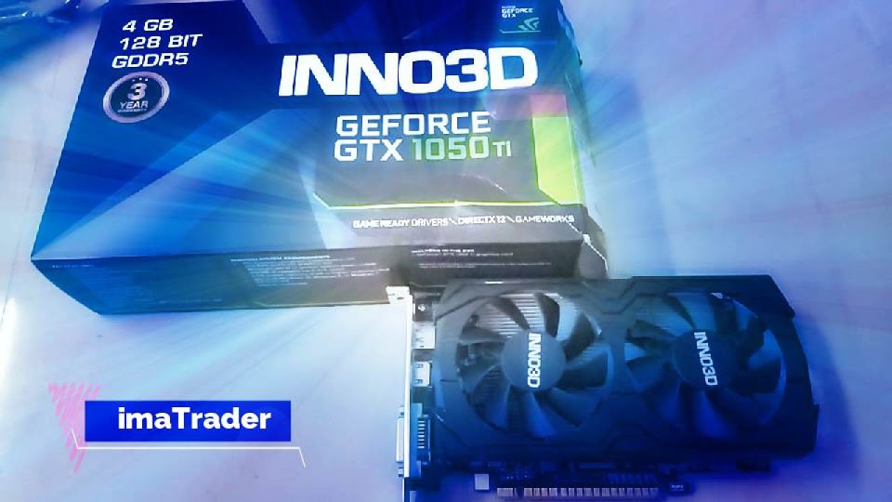 Inno3d Graphics Card Geforce GTX 1050ti 4GB Unboxing & Review Best