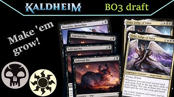 Kaldheim Draft #113 (BO3): BW double-spells