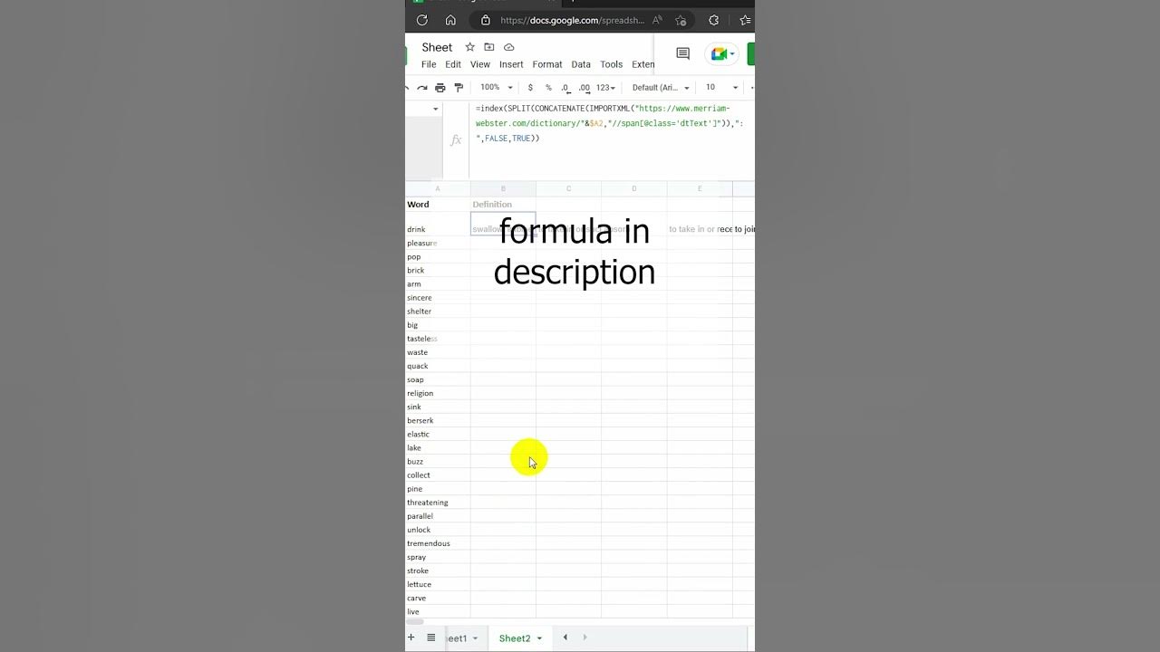 Extract Definition from websites. Cheat Sheet! Thank me later. shorts