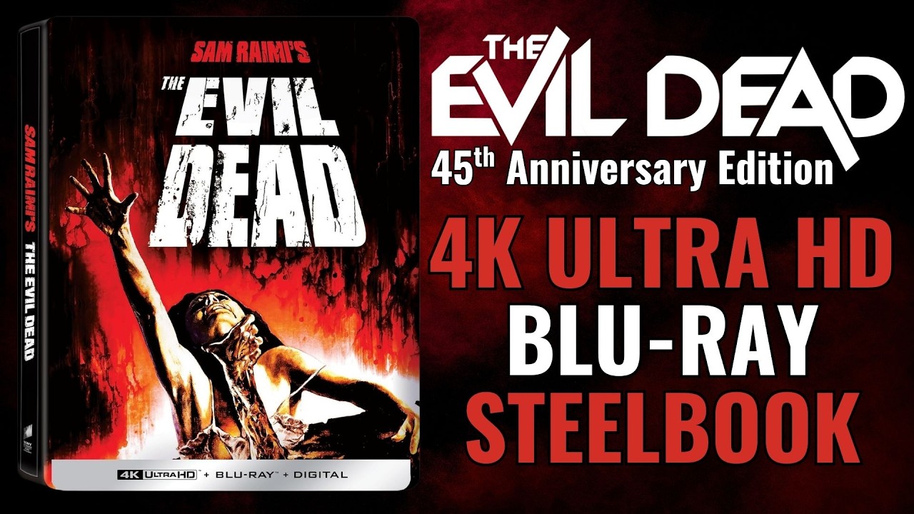 The Evil Dead 45th Anniversary 2-Disc 4K Ultra HD + Blu-ray +