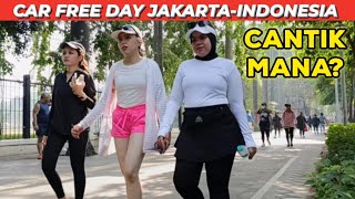 CAR FREE DAY JAKARTA INDONESIA - Rame Banget#carfreedayjakarta#carfreeday#jakartacity#jakarta