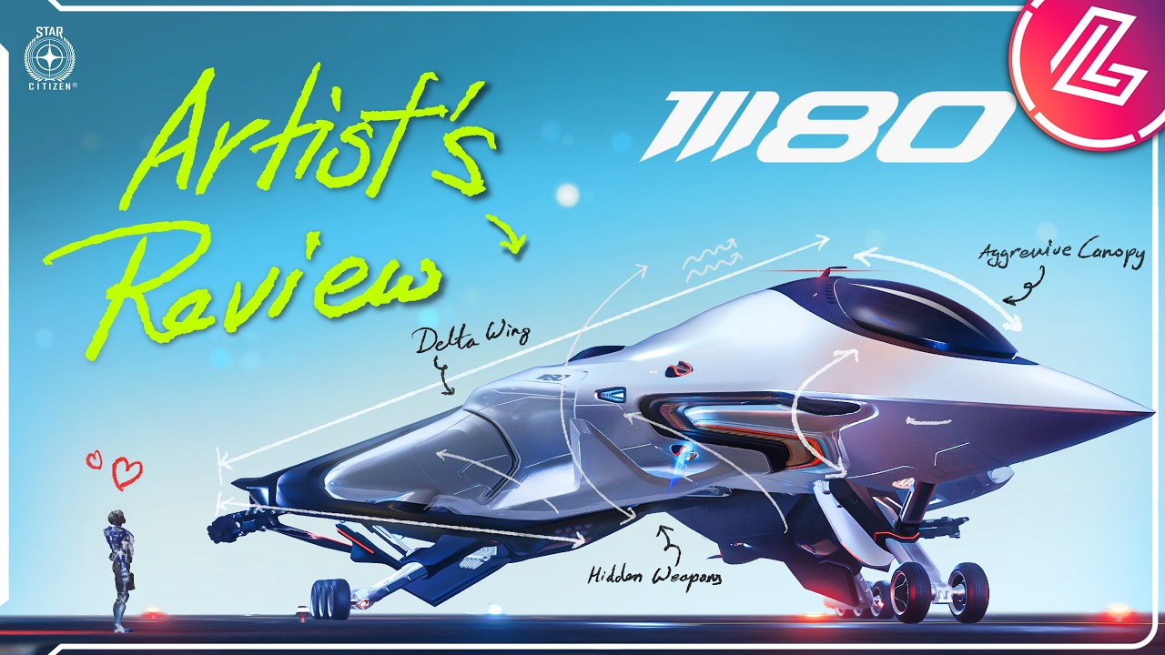 Origin M80 Review - Artist's Breakdown | Star Citizen 4.8 - YouTube