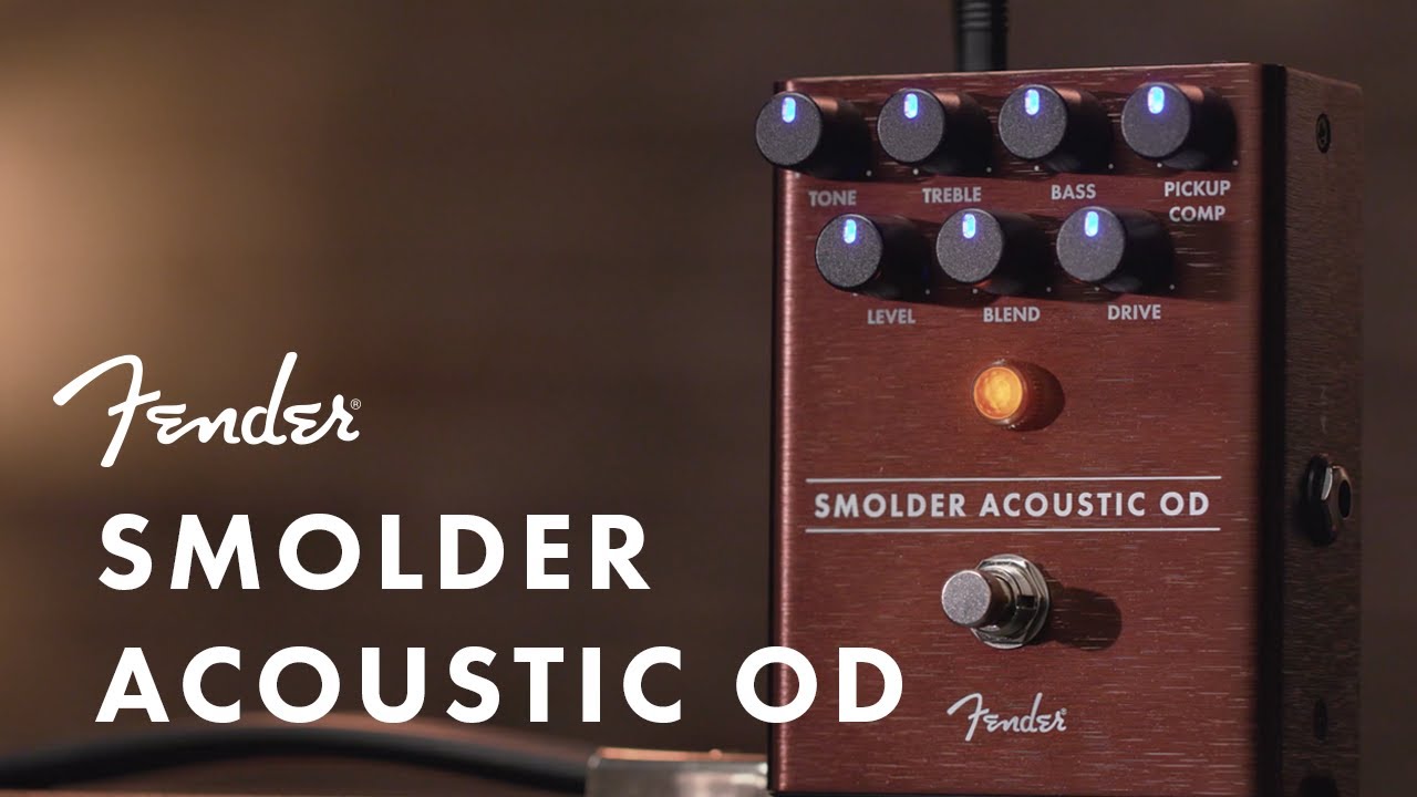 FENDER  Smolder Acoustic Overdrive 動作ok