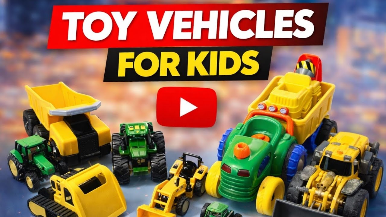 Best Toy Vehicles Collection for Kids | Heavy Machines Toys
