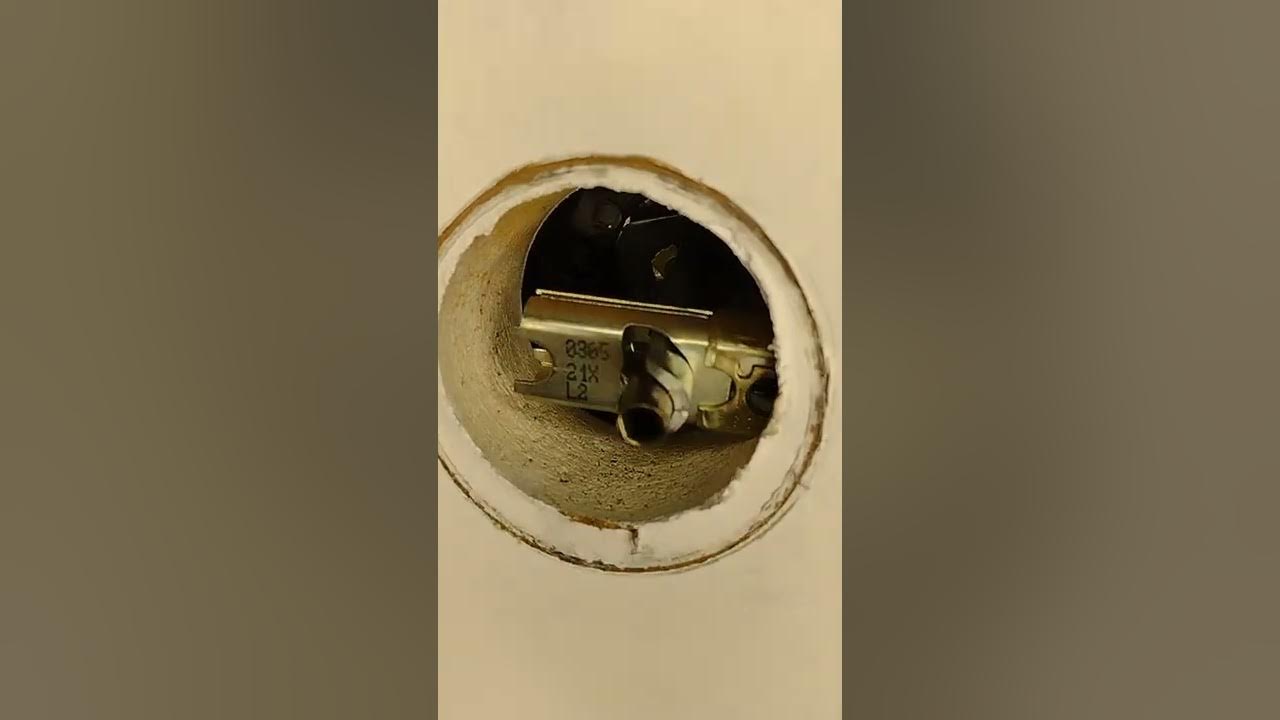 How to install a Kwikset keyed entry lock with handle 97402732 YouTube