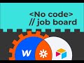 No code job board with Webflow, Airtable and Zapier