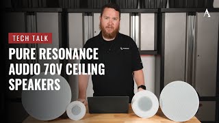 Pure Resonance Audio 70V Ceiling Speaker Review on Pro Acoustics Tech Talk Episode #98