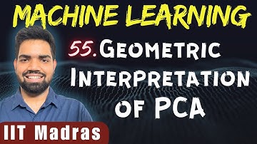 57. Geometric Interpretation of PCA | #fodo #ai #machinelearning #hindi #fodoai