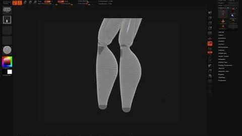 ZBrush Tutorial (Sketching with ZSpheres Basics) - Bulge Brushes