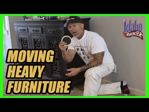 How to Use Furniture Sliders  Moving & Lifting Heavy Furniture with  Furniture Moving Pads 