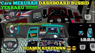 Cara Pasang KODENAME DASHBOARD BUSSID TERBARU ‼️ UNTUK PEMULA . MUDAH DI FAHAMI hanya 1 file