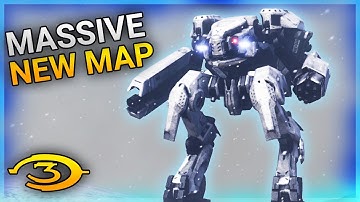 MODDING MY HUGE HALO 3 SNOW MAP - Halo 3 Mods #496