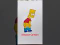 Simpson Cartoon #art #youtubeshorts #kidstv #ytshorts #diy #kidsart #kidsvideo #kids #shorts