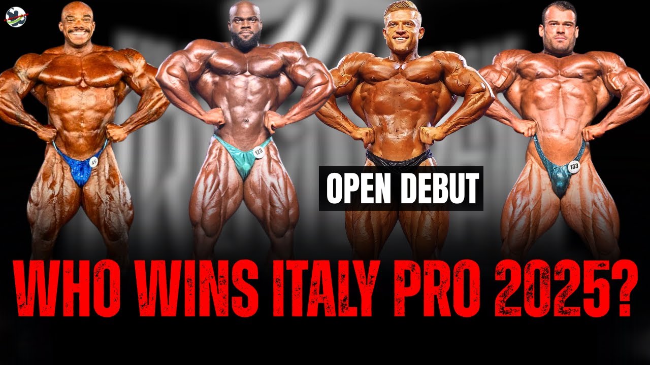 2025 ProMuscle Italy pro  – Full Lineup & Top 5 Predictions ❗