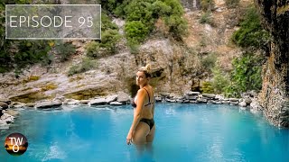 HOT SPRINGS, 4x4, and RAKI  ALBANIA ROADTRIP   Australia to Scotland by road  Episode 95