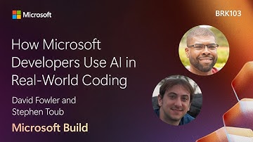 How Microsoft Developers Use AI in Real-World Coding | BRK103