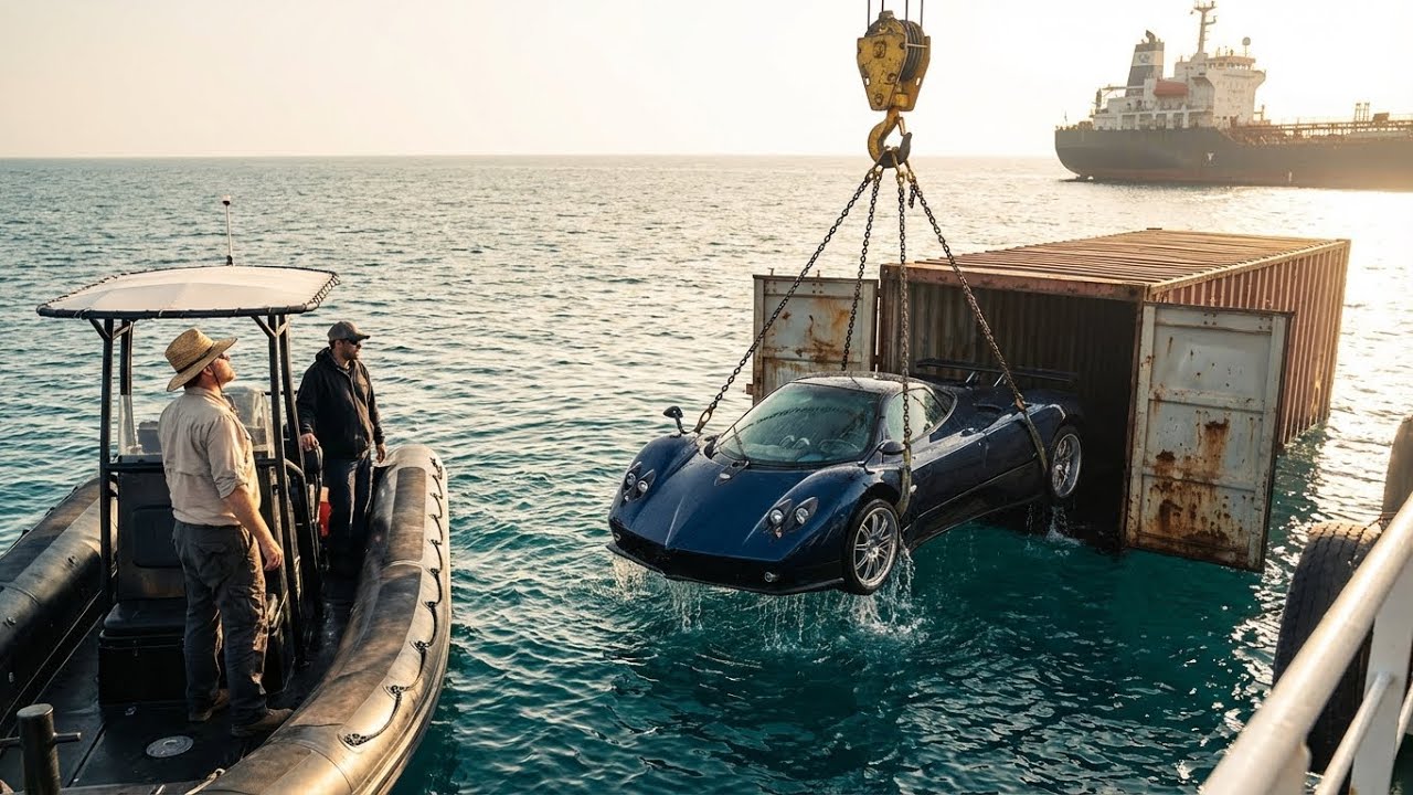 We Found a Pagani Zonda HP Barchetta on the Ocean Floor | Full Deep-Sea Recovery Mission