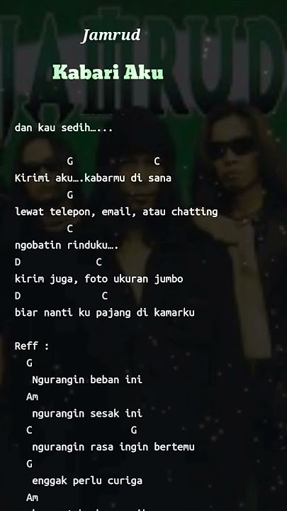 Chord Jamrud - Kabari Aku (New Version)