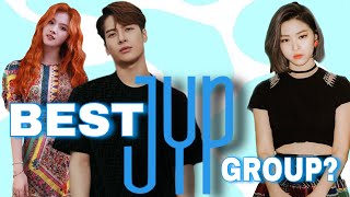 ranking JYPE groups in different categories (UPDATED! - Check PINNED COMMENT)