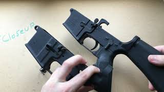 Comparing M16 To Ar-15 Lower Receiver