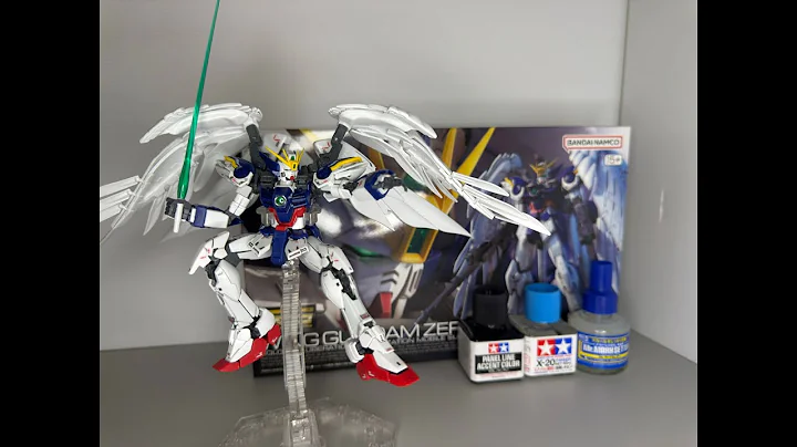 Full Build Wing Gundam Zero EW RG 1/144 🛠️ | BANDAI ASMR Model Kit Unboxing, Panel Lining & Assembly
