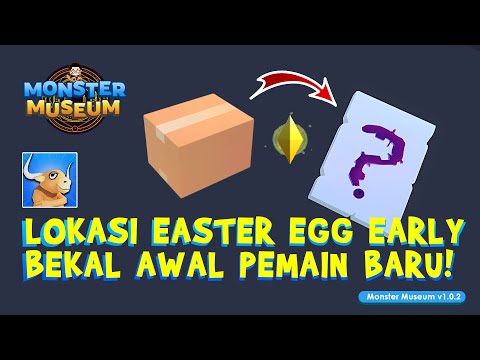 #2023 SEMUA EASTER EGG DI GAME MONSTER MUSEUM DAPAT BANYAK ITEM DAN SURAT UNKNOWN #monstermuseum