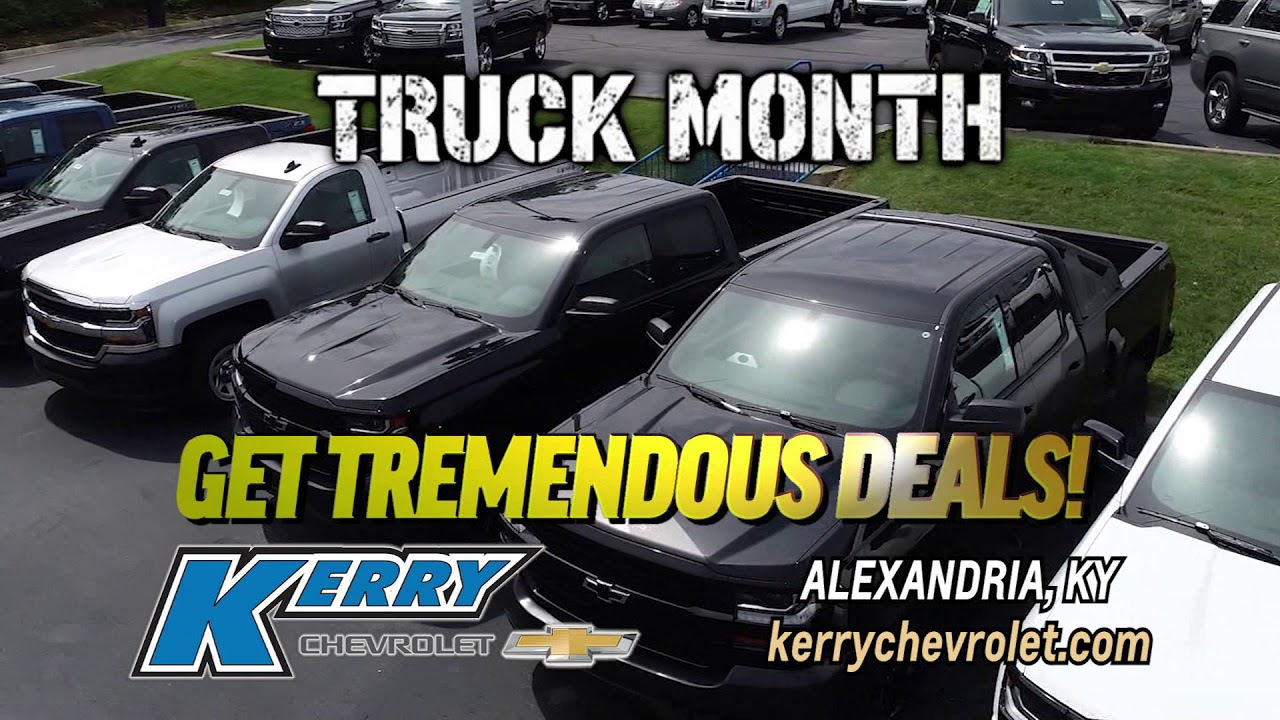 Kerry Chevrolet Alexandria Kentucky, aerial by Cincinnati Drone Photos