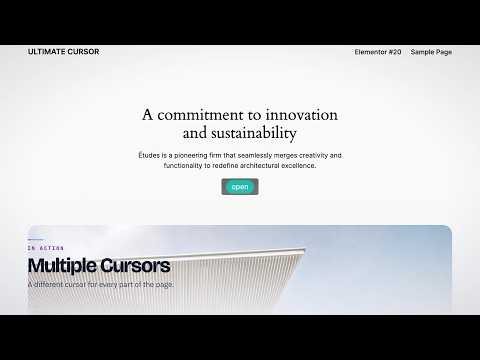 Multiple Cursor Configurations in WordPress | Ultimate Cursor Plugin