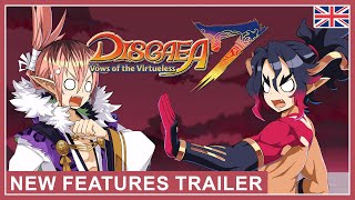 Disgaea 7: Vows of the Virtueless - New Features Trailer (Nintendo Switch, PS4, PS5, Steam)