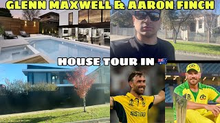 Glenn Maxwell & Aaron Finch House Tour🔥 in Melbourne, Australia🇦🇺 I Australian Cricketers lifestyle