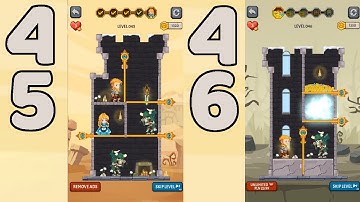 How to Loot - Pin Pull & Hero Rescue Level 45 & 46