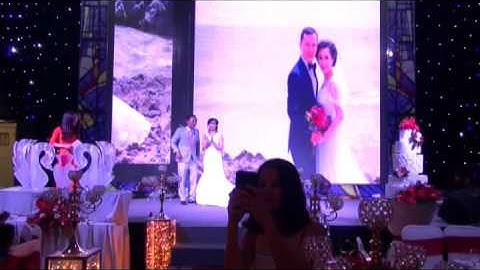 Lễ Thành Hôn +Tiệc Cưới Trung Kiên Hồng Hạnh ở Riverside Palace  ngày 2 7 2017 Video 16p
