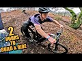 2 HOURS TO BUILD AND RIDE - MTB TRAIL BUILDING CHALLENGE