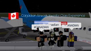 [Roblox Airline Review] Canadian Airways Investor Class Review | That’s PERFECT!