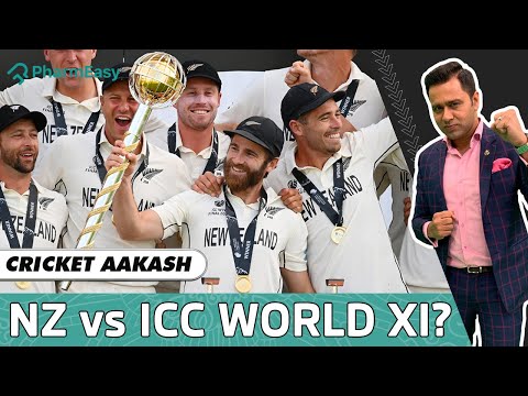 NEW ZEALAND vs ICC WORLD XI - Who will WIN? | No KOHLI in World XI? | PharmEasy Cricket Aakash
