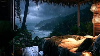Sleep Through a Costa Rica Storm – Tropical Rain & Heavy Thunder (2 Hours, Black Screen) screenshot 5
