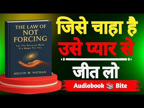 The Law of Not Forcing Book Summary | Law of Attraction Secrets | Audiobook Bite | Audiobook