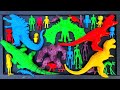 Dinosaurus Jurassic World Dominion: T-rex, Anomali, Skibidi, KingKong, KingGidorah, Tung Tung Sahur