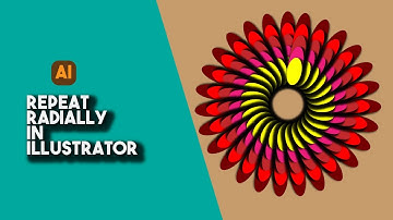 How To Repeat Radially In Illustrator || Illustrator Tutorial 2023