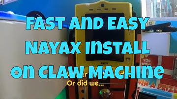 Quickly Set up A Nayax Card Reader on Your Mega Mini Claw Machine #nayax #clawmachine #clawmachines