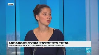 Dorothée Kellou on French firm Lafarge being placed under formal investigation