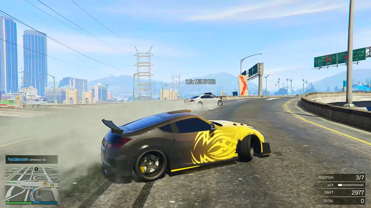 Drift Race With Vanila Drift Crew - Highway Code | GTA Online