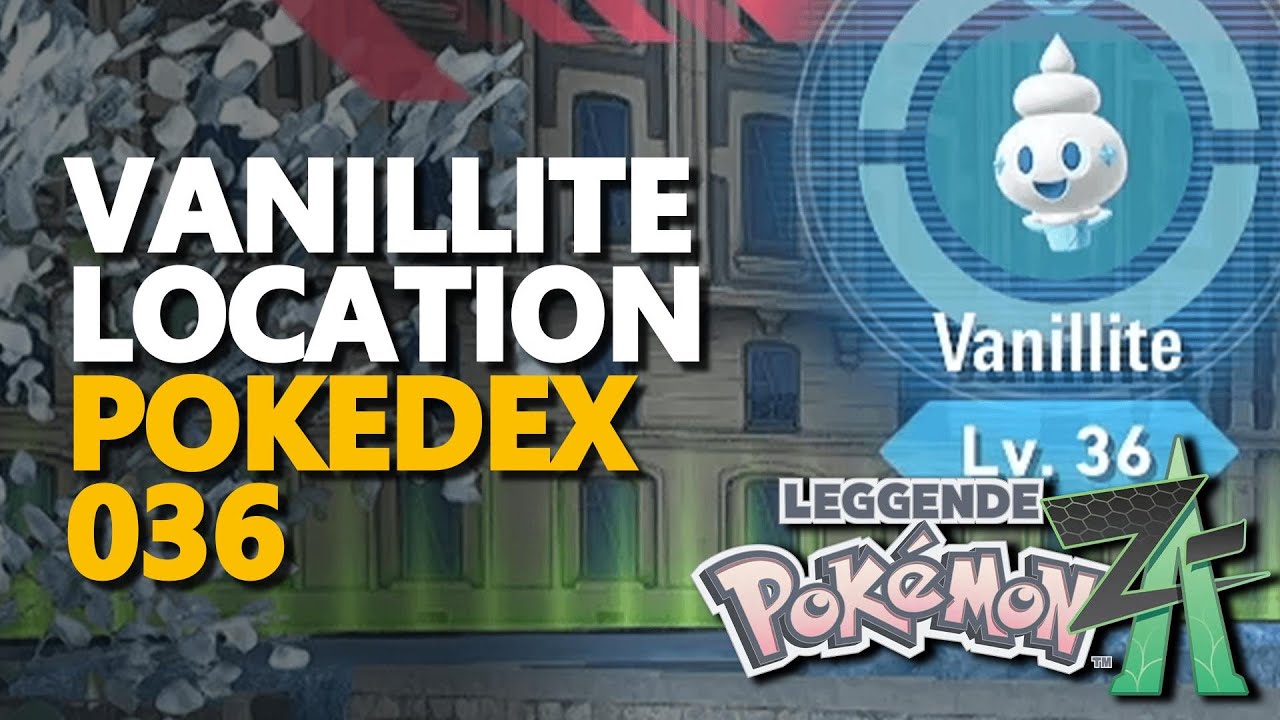 Vanillite Location Pokemon Legends Z-A 036