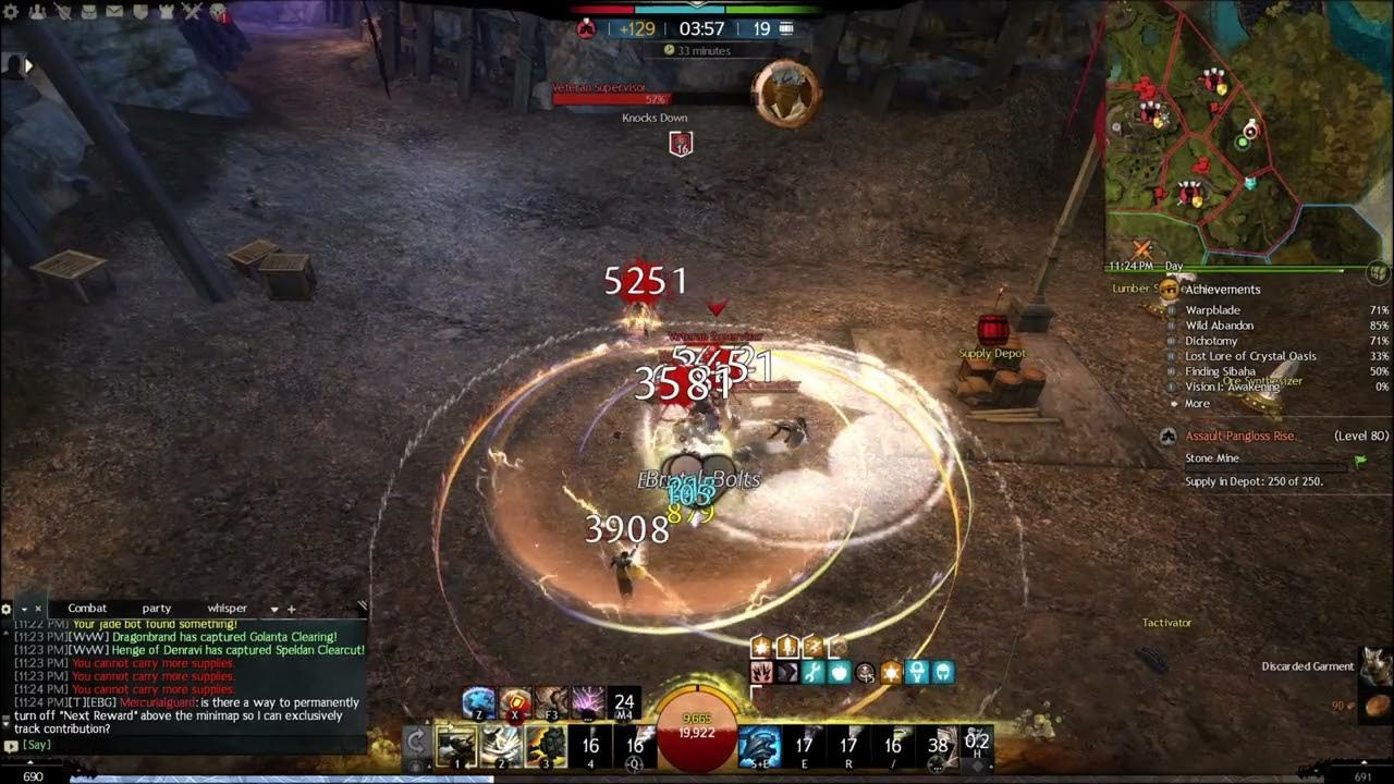 GW2 WvW Power SCRAPPER HAMMER The AOE is Real. YouTube