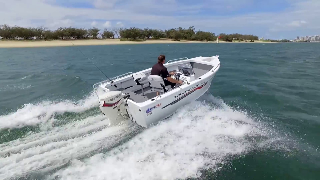 Quintrex Renegade 440 - Boat Reviews on the Broadwater ...